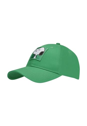 CODELLO Peanuts Baseball Cap mit Snoopy-Patch in grün von CODELLO