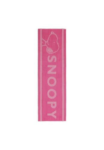 CODELLO SNOOPY WOVEN Tuch in Pink von CODELLO