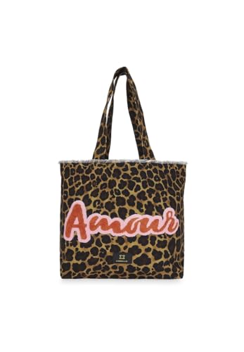 CODELLO Shopper LEO ALLOVER AMOUR Farbe braun von CODELLO