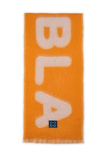 CODELLO XL Schal mit plakativem Print (orange) von CODELLO