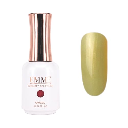 CÔEM - Premium Gel UV Nagellack langanhaltend für UV-Lampe - Gellack Shellac 400 Farben - Professioneller & Glänzender Look - Nail Polish schnelltrocknend & deckend - Gelnagellack 15ml GP275 gelb von CÔEM