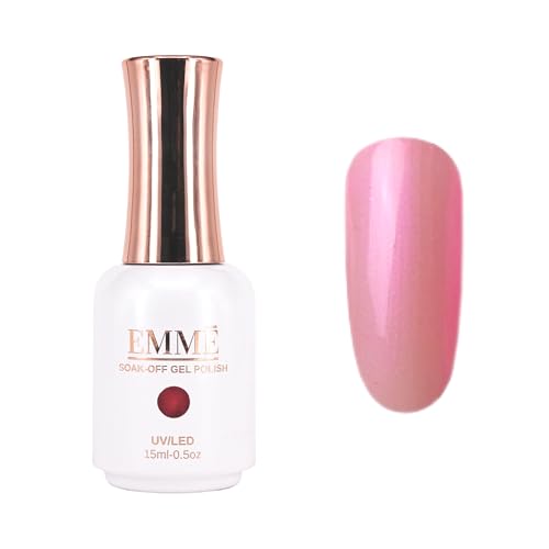 CÔEM - Premium Gel UV Nagellack langanhaltend für UV-Lampe - Gellack Shellac 400 Farben - Professioneller & Glänzender Look - Nail Polish schnelltrocknend & deckend - Gelnagellack 15ml GP279 rosa von CÔEM