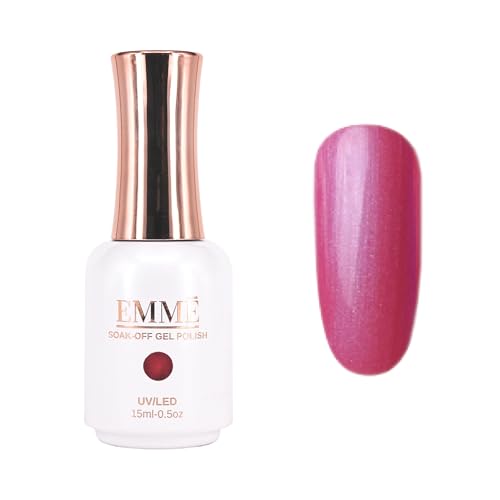 CÔEM - Premium Gel UV Nagellack langanhaltend für UV-Lampe - Gellack Shellac 400 Farben - Professioneller & Glänzender Look - Nail Polish schnelltrocknend & deckend - Gelnagellack 15ml GP281 pink von CÔEM