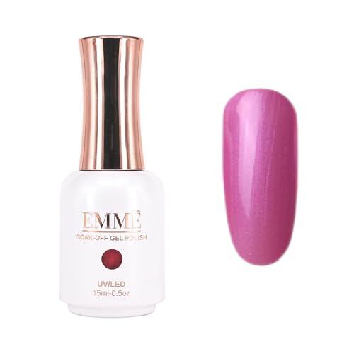 CÔEM - Premium Gel UV Nagellack langanhaltend für UV-Lampe - Gellack Shellac 400 Farben - Professioneller & Glänzender Look - Nail Polish schnelltrocknend & deckend - Gelnagellack 15ml GP282 pink von CÔEM