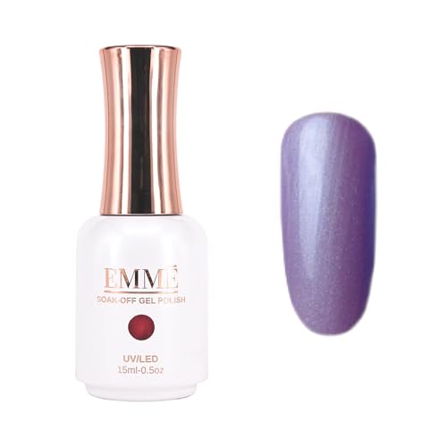 CÔEM - Premium Gel UV Nagellack langanhaltend für UV-Lampe - Gellack Shellac 400 Farben - Professioneller & Glänzender Look - Nail Polish schnelltrocknend & deckend - Gelnagellack 15ml GP284 flieder von CÔEM