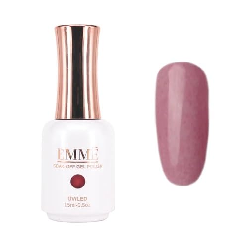 CÔEM - Premium Gel UV Nagellack langanhaltend für UV-Lampe - Gellack Shellac 400 Farben - Professioneller & Glänzender Look Nail Polish schnelltrocknend & deckend - Gelnagellack 15ml GP385 altrosa von CÔEM