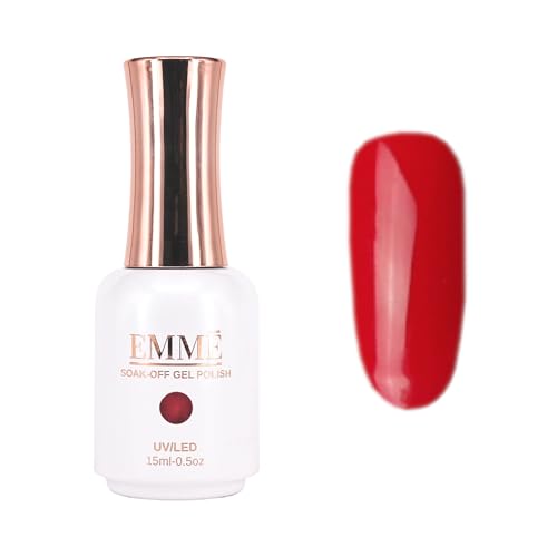 CÔEM - Premium Gel UV Nagellack langanhaltend für UV-Lampe - Gellack Shellac 400 Farben - Professioneller & Glänzender Look - Nail Polish schnelltrocknend & stark deckend - Gelnagellack 15ml GP005 rot CÔEM - Premium Gel UV Nagellack langanhaltend für UV-Lampe - Gellack Shellac 400 Farben - Professioneller & Glänzender Look - Nail Polish schnelltrocknend & stark deckend - Gelnagellack 15ml GP005 rot von CÔEM