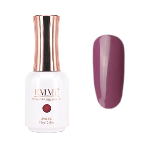 CÔEM - Premium Gel UV Nagellack langanhaltend für UV-Lampe - Gellack Shellac 400 Farben - Professioneller & Glänzender Look Nail Polish schnelltrocknend & stark deckend - Gelnagellack 15ml GP032 lila von CÔEM