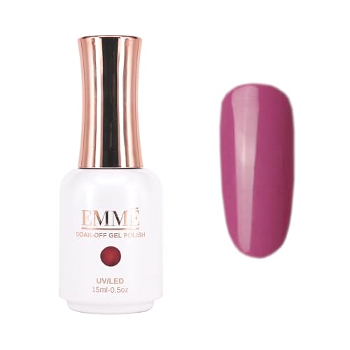 CÔEM - Premium Gel UV Nagellack langanhaltend für UV-Lampe - Gellack Shellac 400 Farben - Professioneller & Glänzender Look Nail Polish schnelltrocknend & stark deckend - Gelnagellack 15ml GP035 lila von CÔEM