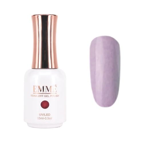 CÔEM - Premium Gel UV Nagellack langanhaltend für UV-Lampe - Gellack Shellac 400 Farben Professioneller & Glänzender Look Nail Polish schnelltrocknend & stark deckend Gelnagellack 15ml GP373 flieder von CÔEM