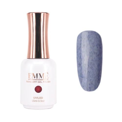 CÔEM - Premium Gel UV Nagellack langanhaltend für UV-Lampe - Gellack Shellac 400 Farben - Professioneller & Glänzender Look Nail Polish schnelltrocknend & stark deckend - Gelnagellack 15ml GP381 blau von CÔEM