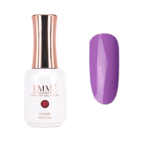 CÔEM - Premium Gel UV Nagellack langanhaltend für UV-Lampe - Gellack Shellac 400 Farben professioneller Look - Nail Polish schnelltrocknend & stark deckend - Gelnagellack 15ml GP083 violett/lavendel von CÔEM