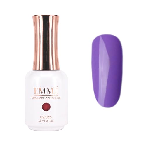 CÔEM - Premium Gel UV Nagellack langanhaltend für UV-Lampe - Gellack Shellac 400 Farben professioneller Look - Nail Polish schnelltrocknend & stark deckend - Gelnagellack 15ml GP085 violett/lavendel von CÔEM