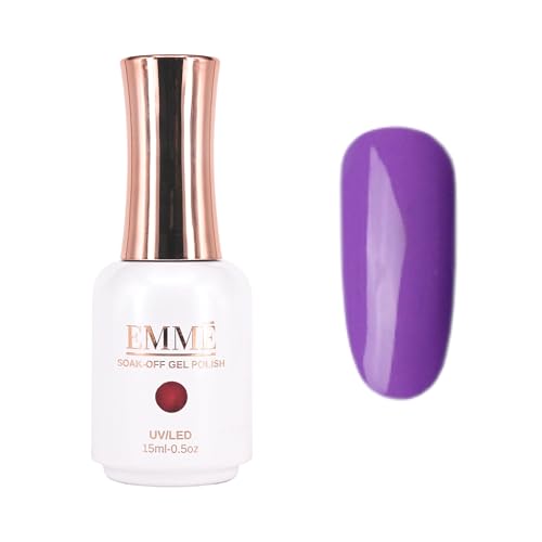 CÔEM - Premium Gel UV Nagellack langanhaltend für UV-Lampe - Gellack Shellac 400 Farben professioneller Look - Nail Polish schnelltrocknend & stark deckend - Gelnagellack 15ml GP086 violett/lavendel von CÔEM