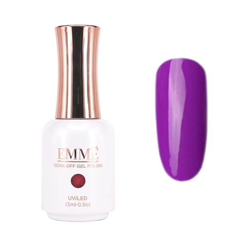 CÔEM - Premium Gel UV Nagellack langanhaltend für UV-Lampe - Gellack Shellac 400 Farben professioneller Look - Nail Polish schnelltrocknend & stark deckend - Gelnagellack 15ml GP088 violett/lavendel von CÔEM