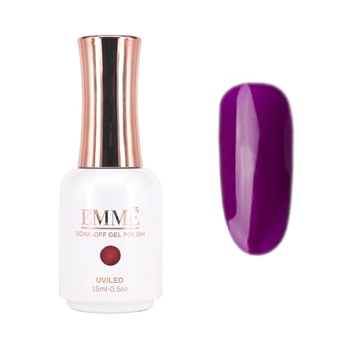 CÔEM - Premium Gel UV Nagellack langanhaltend für UV-Lampe - Gellack Shellac 400 Farben professioneller Look - Nail Polish schnelltrocknend & stark deckend - Gelnagellack 15ml GP090 violett/lavendel von CÔEM