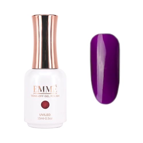 CÔEM - Premium Gel UV Nagellack langanhaltend für UV-Lampe - Gellack Shellac 400 Farben professioneller Look - Nail Polish schnelltrocknend & stark deckend - Gelnagellack 15ml GP091 violett/lavendel von CÔEM