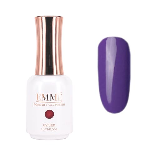 CÔEM - Premium Gel UV Nagellack langanhaltend für UV-Lampe - Gellack Shellac 400 Farben professioneller Look - Nail Polish schnelltrocknend & stark deckend - Gelnagellack 15ml GP101 violett/lavendel von CÔEM