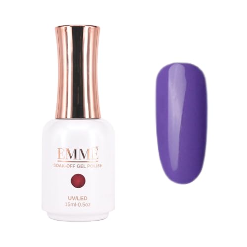 CÔEM - Premium Gel UV Nagellack langanhaltend für UV-Lampe - Gellack Shellac 400 Farben professioneller Look - Nail Polish schnelltrocknend & stark deckend - Gelnagellack 15ml GP102 violett/lavendel von CÔEM