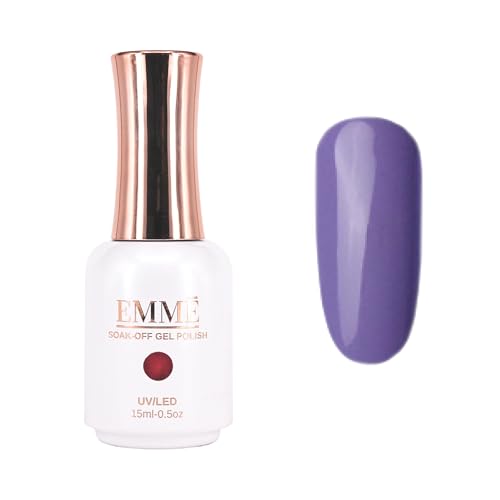 CÔEM - Premium Gel UV Nagellack langanhaltend für UV-Lampe - Gellack Shellac 400 Farben professioneller Look - Nail Polish schnelltrocknend & stark deckend - Gelnagellack 15ml GP104 violett/lavendel von CÔEM