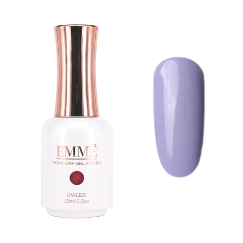 CÔEM - Premium Gel UV Nagellack langanhaltend für UV-Lampe - Gellack Shellac 400 Farben professioneller Look - Nail Polish schnelltrocknend & stark deckend - Gelnagellack 15ml GP105 violett/lavendel von CÔEM