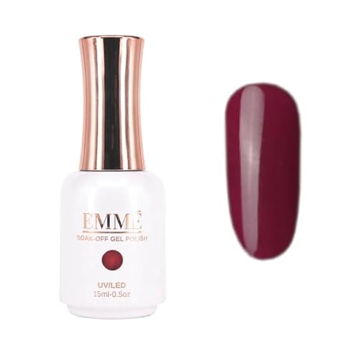 CÔEM - Premium Gel UV Nagellack langanhaltend für UV-Lampe - Gellack Shellac über 400 Farben - Professioneller Look - Nail Polish schnelltrocknend & stark deckend - Gelnagellack 15ml GP027 lila von CÔEM