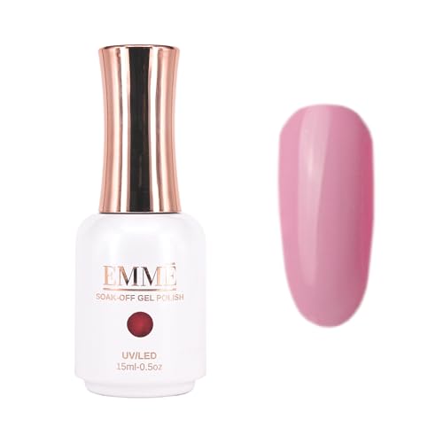 CÔEM - Premium Gel UV Nagellack langanhaltend für UV-Lampe - Gellack Shellac über 400 Farben - Professioneller Look - Nail Polish schnelltrocknend & stark deckend - Gelnagellack 15ml GP045 rosa von CÔEM