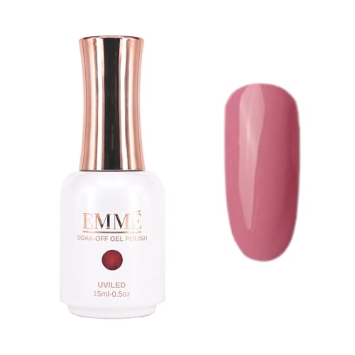 CÔEM - Premium Gel UV Nagellack langanhaltend für UV-Lampe - Gellack Shellac über 400 Farben - Professioneller Look - Nail Polish schnelltrocknend & stark deckend - Gelnagellack 15ml GP062 altrosa von CÔEM