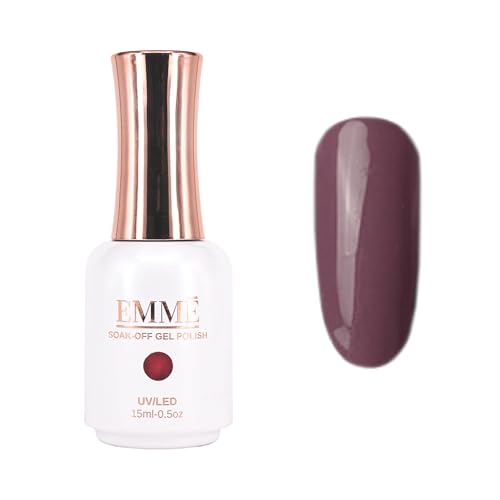 CÔEM - Premium Gel UV Nagellack langanhaltend für UV-Lampe - Gellack Shellac über 400 Farben - Professioneller Look - Nail Polish schnelltrocknend & stark deckend - Gelnagellack 15ml GP067 rotbraun von CÔEM