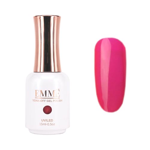 CÔEM - Premium Gel UV Nagellack langanhaltend für UV-Lampe - Gellack Shellac über 400 Farben - Professioneller Look - Nail Polish schnelltrocknend & stark deckend - Gelnagellack 15ml GP197 pink von CÔEM