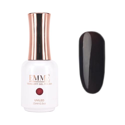 CÔEM - Premium Gel UV Nagellack langanhaltend für UV-Lampe - Gellack Shellac über 400 Farben - Professioneller Look - Nail Polish schnelltrocknend & stark deckend - Gelnagellack 15ml GP201 braunrot von CÔEM