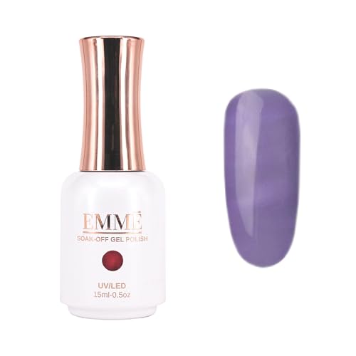 CÔEM - Premium Gel UV Nagellack langanhaltend für UV-Lampe - Gellack Shellac über 400 Farben - Professioneller Look - Nail Polish schnelltrocknend & stark deckend - Gelnagellack 15ml GP210 flieder von CÔEM