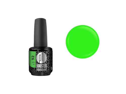 Platinum - Premium Gel UV Nagellack extra langanhaltend für UV- und LED-Lampe - BOOSTER Color Gellack 400 Farben - Nail Polish schimmernd & glänzend - Gelnagellack 15ml No.92 neon grün von CÔEM