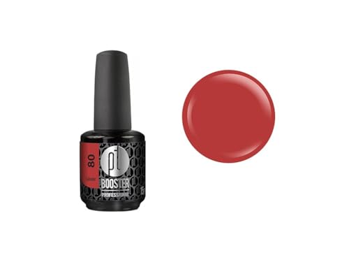 Platinum - Premium Gel UV Nagellack extra langanhaltend für UV- und LED-Lampe - BOOSTER Color Gellack 400 Farben - Nail Polish schnelltrocknend & stark deckend - Gelnagellack 15ml No.80 rot von CÔEM