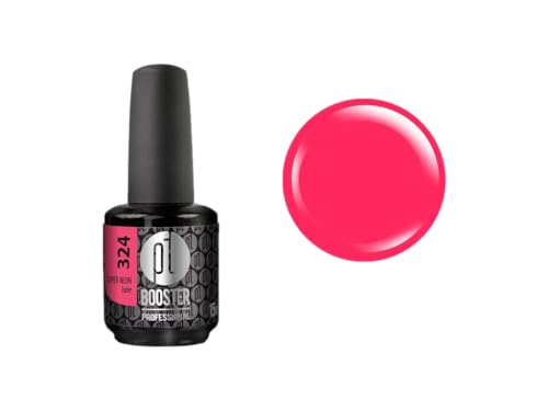 Platinum - Premium Gel UV Nagellack extra langanhaltend für UV- und LED-Lampe - BOOSTER Color Gellack über 400 Farben - Nail Polish schnelltrocknend - Gelnagellack 15ml No.324 neon pink von CÔEM