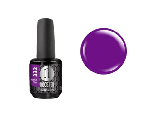 Platinum - Premium Gel UV Nagellack extra langanhaltend für UV- und LED-Lampe - BOOSTER Color Gellack über 400 Farben - Nail Polish schnelltrocknend - Gelnagellack 15ml No.332 neon lila von CÔEM