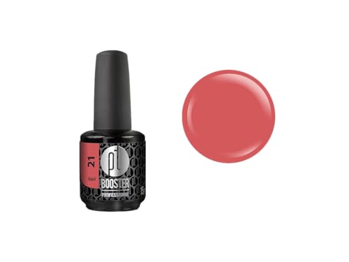 Platinum - Premium Gel UV Nagellack extra langanhaltend für UV- und LED-Lampe - BOOSTER Color Gellack über 400 Farben - Nail Polish schnelltrocknend & stark deckend - Gelnagellack 15ml No.21 rot von CÔEM