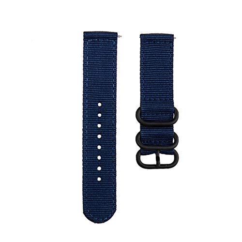 COEPMG 18 20 22 mm Uhrenarmband für Garmin Vivoactive 4 3 4S /Vivoactive 3 Music/Forerunner 645/Venu SQ 2 2S Nylon Canvas Strap Venu2, 18 mm, Achat von COEPMG