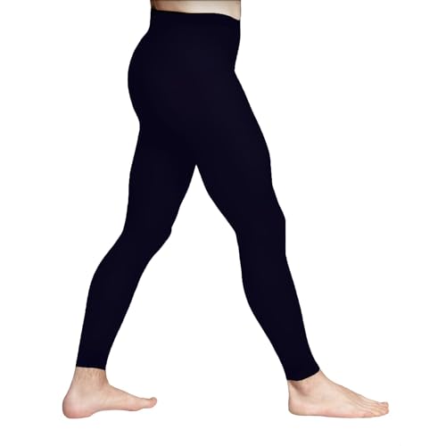 COFI 1453 Bruce 80 DEN Mikrofaser-Meggings Strumpfhose für Herren Navy M/L von COFI 1453