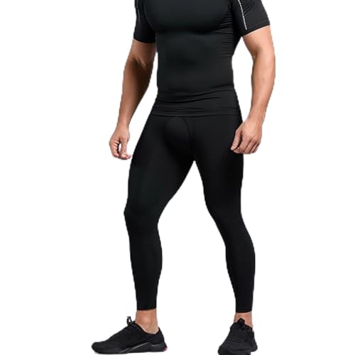 COFI 1453 Bruce 80 DEN Mikrofaser-Meggings Strumpfhose für Herren Schwarz XL/XXL von COFI 1453