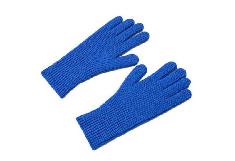 COFI 1453 Fäustlinge Geflochtene Telefonhandschuhe mit Aussparungen für die Finger von COFI 1453