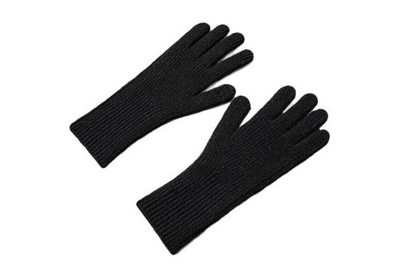 COFI 1453 Fäustlinge Geflochtene Telefonhandschuhe mit Aussparungen für die Finger von COFI 1453