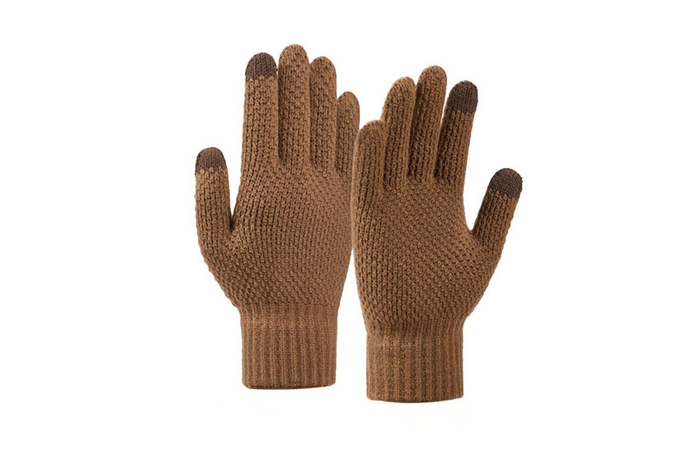 COFI 1453 Fäustlinge Winterliche geflochtene Handyhandschuhe Handwärmer von COFI 1453