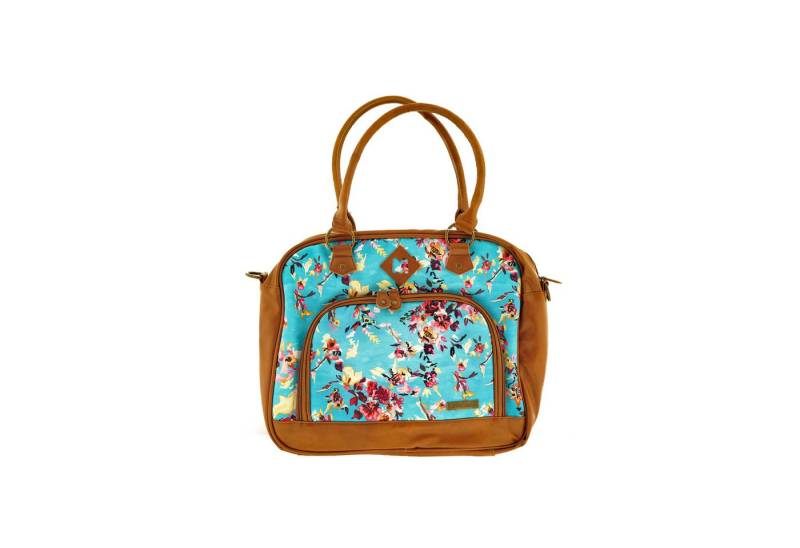 COFI 1453 Handtasche Flower 2 Tragetasche Freizeittasche Handtasche von COFI 1453