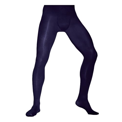 COFI 1453 Herrenstrumpfhose Rocky 60 Den Natural Mikrofaser Leggings Navy XL/XXL von COFI 1453