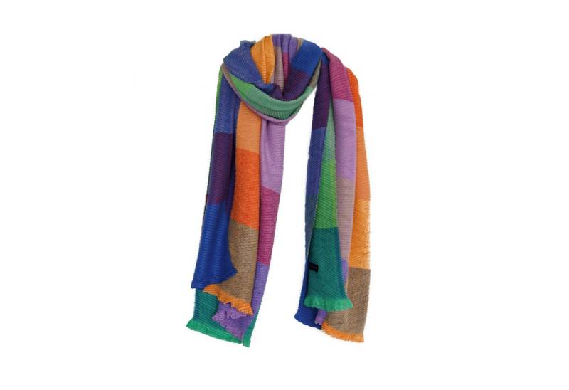 COFI 1453 Modeschal XXL Kuschelschal im Karomuster 220x70 cm - extra Weich & Wärmend von COFI 1453