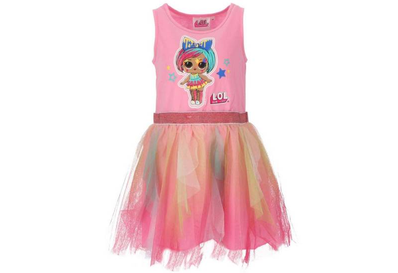 COFI 1453 Partykleid LOL Surprise Kleid für kleine Mädchen 100% Baumwolle Größen 5-10 Jahre von COFI 1453