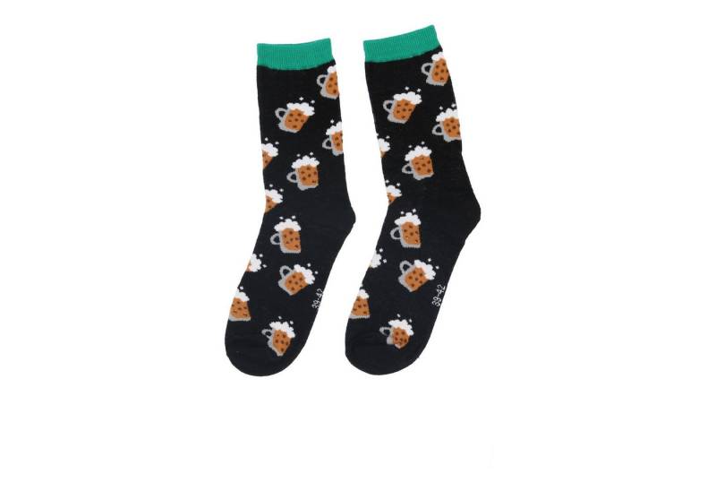 COFI 1453 Socken Herren Socken 3er-Pack – Bequeme Bier-Motiv Socken in Größe 39-42 von COFI 1453