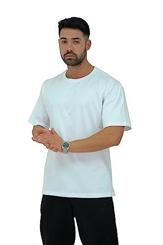 Megaman, Herren T-Shirt, Oversize, Weiss | XX-Large von COFI 1453