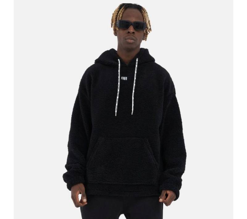 COFI Casuals Hoodie Teddy Basic Hoodie Teddyfell Sweater Pullover Oversize M Beige von COFI Casuals